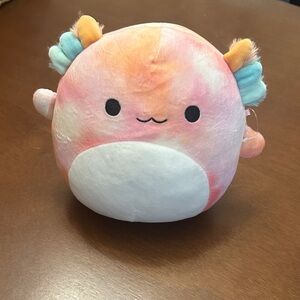 Squishmallows Multicolor Aksel the Axolotl Plush